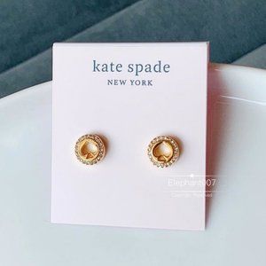 Kate Spade earrings gold heart earrings